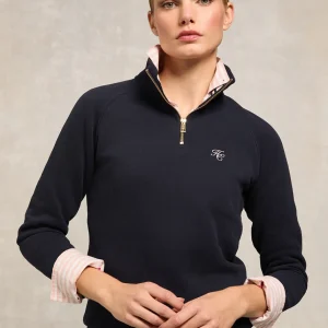 Burford Quarter Zip Neck Sweatshirt