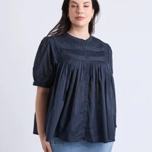Monty Short Sleeve Shirt - Navy