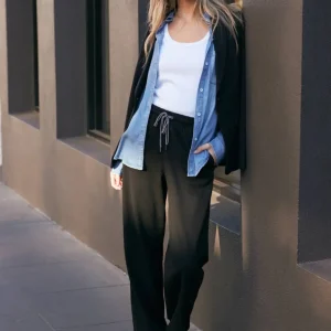 The Lounger Pant - Black